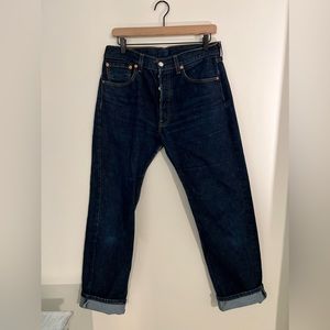 Levi’s 501 button fly jeans